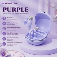 Monster | Monster MQT67 OWS Ear Clip Headphone APS Stereo Bluetooth 6.0 Earphones Jewelry Clip On Ea