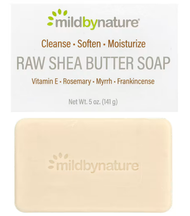 mild by nature - 生乳木果油香皂141克 (含維生素 E 迷迭香 沒藥 乳香) 軟化肌膚 美肌