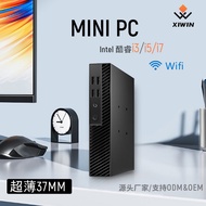 X86 Teras i3 i5 i7 Sistem Barebone Hos Komputer Mini 2312 Generasi CPU Cloud Terminal 8 USB Mini PC