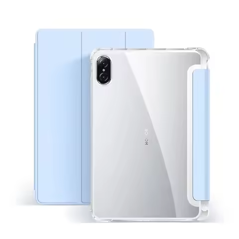 For Huawei Honor Pad X9 Case with Pen Holder Flip Stand Magnetic Soft TPU Back Cover for Honor Pad X