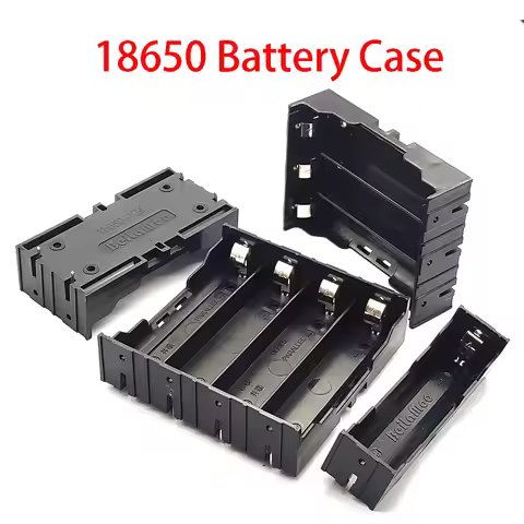 18650 Battery Box 1X 2X 3X 4X 18650 Battery Holder 18650 ABS Storage Box Power Bank Case 18650 Batte