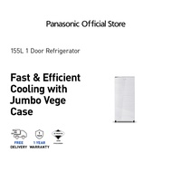 ✥Panasonic NR-AF166S 155L 1-Door Refrigerator NR-AF166SSMY Peti Sejuk 1 Pintu♦