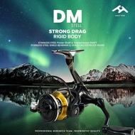 HAUT TON DM STEEL Power Handle Fishing Reel