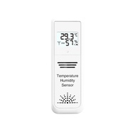 Protmex  Wireless Outdoor Sensor Weather Station Transmitter Temperature Sensor White For Home Weath