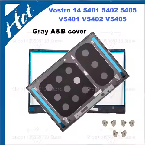 Laptop Cover P130G For Vostro 5401 5402 5405 V5401 V5402 LCD Back Cover Front Bezel Palmrest Cover 0