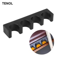 TENOL Pool Cue Holder for Table Pool Cue Rack Cue Rest 4 Cue Billiard Pool Cue Rack Nonslip Portable