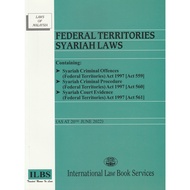 ILBS | LAW BOOK | FEDERAL TERRITORIES SYARIAH LAWS
