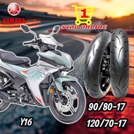TAYAR MAXXIS YAMAHA Y16ZR STANDARD 90/80-17 & 120/70-17 DIAMOND / VICTRA S98