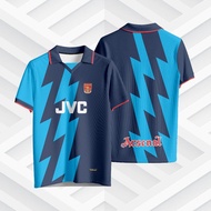 ITSME RETRO JERSEY/ SPORTS JERSEY/ FOOTBALL JERSEY/ VINTAGE ARSENAL JERSEY/ 1995
