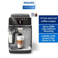 [UPGRADED] PHILIPS LatteGo Series 4400 Fully Automatic Espresso Machine – EP4446/70 Up To 12 Coffee 