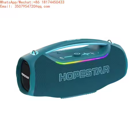 Hopestar A60 Ultra 450W Speaker AI Sound BT5.4 AURACAST IPX6 Waterproof RGB Battery Removable UHF Mi