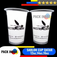 FREE FLAT CUP SCREEN PRINTING DESIGN 12oz 14oz 16oz CUP SCREEN PRINTING 12 oz 14 oz 16 oz STARINDO