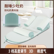 Nursing slope cushion, slope pillow for breastfeeding, anti-vomiting and choking lying pillow, newbo