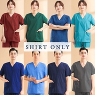 MEDICAL SCRUB SUIT BAJU SCRUB TOP ONLY