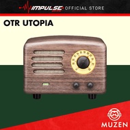 Muzen Utopia Radio & Bluetooth Speaker - Walnutwood