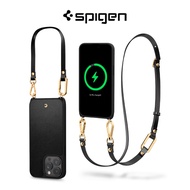 CYRILL iPhone 15 Pro Case 6.1" Classic Charm with Leather Strap Magnetic Case Spigen Sub Brand iPhon