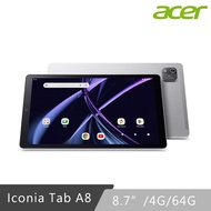 ★贈64G記憶卡★acer 宏碁 Iconia Tab A8 8.7吋 (4G/64G) WiFi 平板電腦
