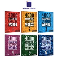 6Pcs 4000 Essential English Words 1 to 6 Bridge IELTS and TOEFL Level 4 and 6 Original English books