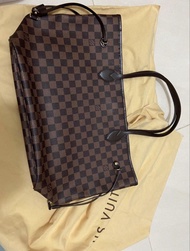 Louis Vuitton Damier Ebene Neverfull MM 手袋