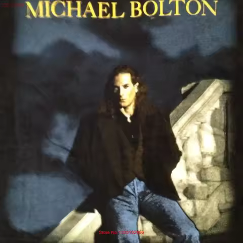 vtg 90s MICHAEL BOLTON T SHIRT Time Love Tenderness Concert Tour 1991 tee vintage Washed Breathable 