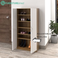 LOFT Design ESCOT 6 Feet Tall Shoe Cabinet with Adjustable Shelves Shoe Rak Storage Kasut Kabinet