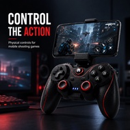 X3 Wireless Mobile Gaming Controller for Shooting Games Android iOS with Phone Clip