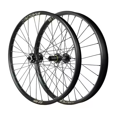 Pasak Mtb Wheelset 29er 27.5 26 Inch 32 Holes 6-bolts Disc Brake 35 Width Rim Schrader Valve 12s Hub