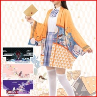 Demon Slayer Haori Cosplay Top - Loose Fit Inspired by Shinobu & Nezuko