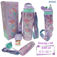 Ariel Motif Drinking Bottle Ariel Mermaid Drinking Bottle/ Ariel Children's Flip Bottle/ LongTALI