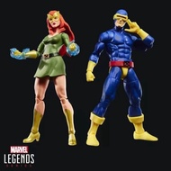 No Box Hasbro Marvel Legends 97 Version X-Men Cyclops Jean Grey 6 Inches