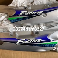 Bộ nhựa dàn áo xe FUTURE 1 màu bạc luôn tem xanh zin honda