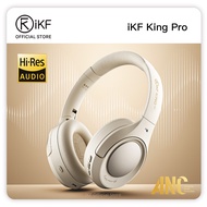 iKF King Pro Wireless  Bluetooth Headphones Active Noise Cancelling Power Bass Wired Headset 125 hou