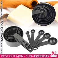 《 𝟭𝟬 𝗜𝗡 𝟭 》10pcs Measuring Spoon Sugar Spice Baking Powder Teaspoon Cup Scoop Kitchen Tools Sudu Suk