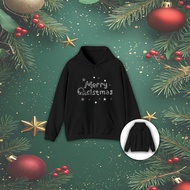Merry Christmas Hoodie Happy New Year And Cute Design Comfortable Cotton Fabric Unisex Size 9 M-3XL