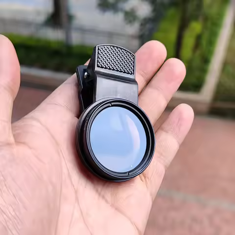 Phone Circular Polarizer 37mm CPL Mobile Phone Polarizer Clip On Circular Polarizer Filter for Refle