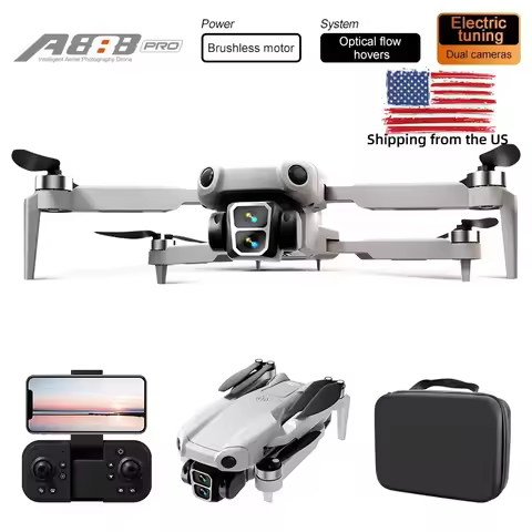 A888 Pro 4K Drone with Dual Camera 3-Side Obstacle Avoidance - Optical Flow Positioning, ESC Stabili