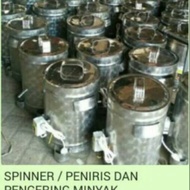 SPINNER 3 lt / 1.5 Kg ALAT MESIN PENIRIS PENGERING MINYAK ELEKTRIK GORENGAN ABON BAWANG