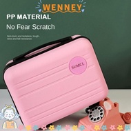 WEY Luggage, 14 inch Portable Travel Suitcase, Durable Scratch-Resistant Hard Large Capacity Cosmeti