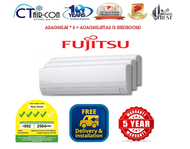 [4 TICKS] Fujitsu Inverter System 3 Aircon **UPGRADE MATERIALS PACKAGE**