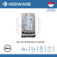 DELL 1TB 7.2K 12G SAS 3.5" 512n HDD // 0GWD7D // GWD7D // ST1000NM0005