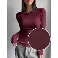 ECINOS - CORE Fitted Longsleeved Tencel Top | Women's Tops | Women's T-shirts