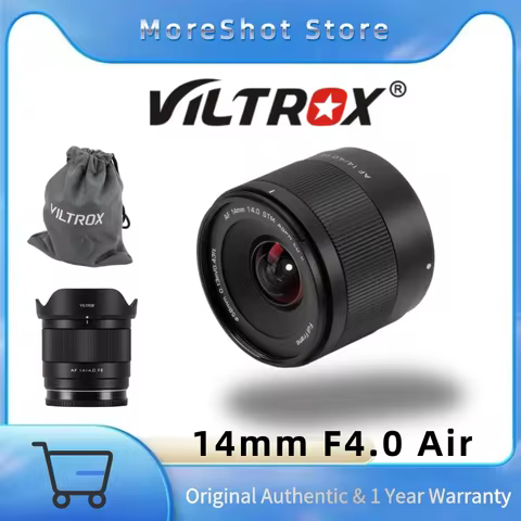 Viltrox 14mm F4.0 Air Full-frame Autofocus Lens Black for Sony E Mount A7CII A7IV A7RV Nikon Z Mount