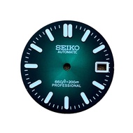 Modified Watch Accessories Dial 28.5MM Green Luminous Literature Suitable for Seiko NH35/364R/7S Movement NH35 automatic mechanical movement men watches accessories
