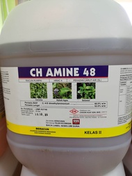 CH AMINE 48 20L Racun Rumpai / 2,4-D dimethylamine 48% /Rumput Para / Keladi Agas / Parit /Halex Bet