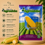 (50g / 100g / 500g) Agroniche AG Seeds 316 King Corn Sweet Corn / Benih Jagung Manis / 玉米种子