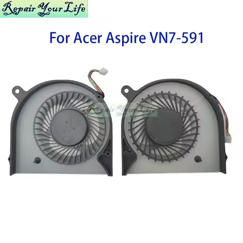 Notebook Cooler CPU GPU Fan For Acer Aspire V15 Nitro VN7-591 VN7-591G Radiator Fans DC5V FG28 DFS53
