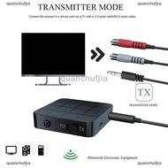 [COD] quanchufjia อะแดปเตอร์ไร้สายสเตอริโอเพลง1ชุด KN321 KN319 2 in 1บลูทูธ5.0 4.2เครื่องรับสัญญาณเส