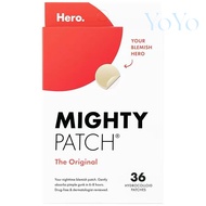 Mighty Patch Original from Hero Cosmetics Hydrocolloid Acne Pimple Patch for Zits and Blemishes(36 C