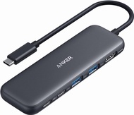 Anker 332 USB-C Hub (5-in-1) with 4K HDMI Display 5Gbps USB-C Data Port and 2 5Gbps USB-A Data Ports and for MacBook Pro MacBook Air Dell XPS Lenovo Thinkpad HP Laptops and More