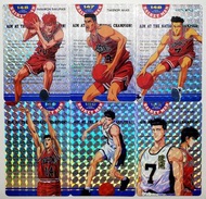 [絕版] 男兒當入樽 灌藍高手 Slam Dunk Amada Hero Collection 閃卡/咭櫻木花道#145 赤木剛憲#147 宮城良田#148 三井壽#149 仙道彰#150 仙道彰&流